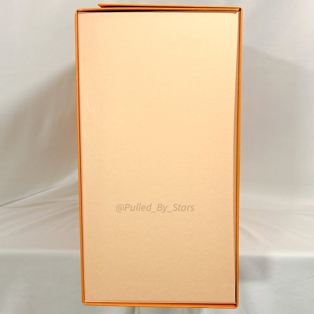 LOUIS VUITTON Large Orange Foldover Magnetic Gift Box w/ Handle (17" x 23" x 9") - Picture 12 of 16